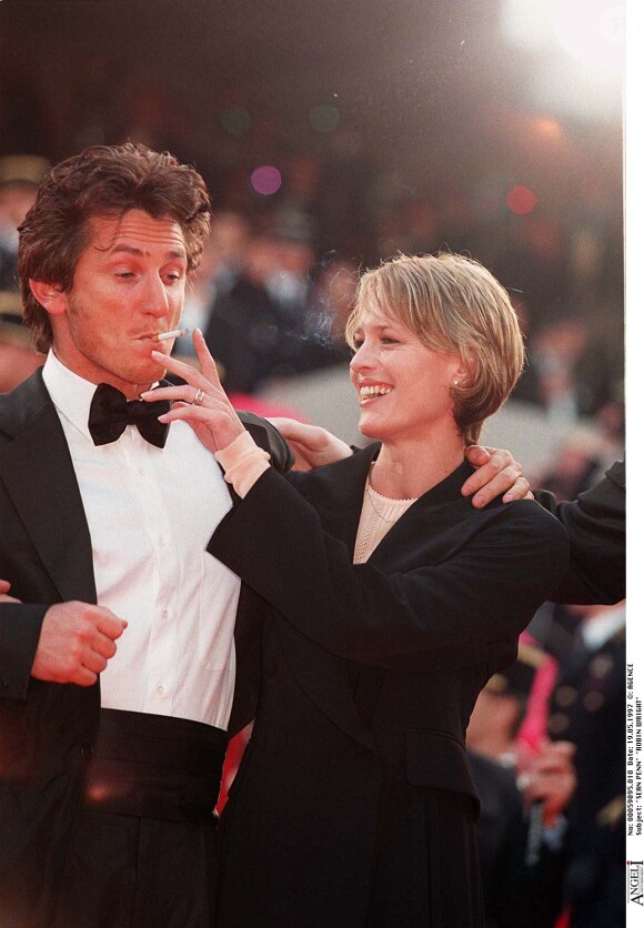 Robin Wright et Sean Penn - Festival de Cannes 1997