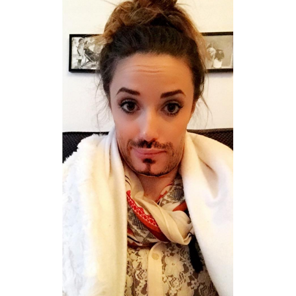 Capucine Anav en homme grace à Snapchat. Vous aimez ?