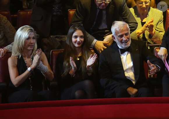 Exclusif - Natty Belmondo, Annabelle Belmondo, Jean Paul Belmondo - 52e Gala de l'union des artistes au Cirque d'hiver à Paris le 19 novembre 2013. Ex