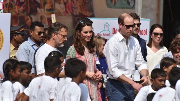 Kate Middleton: Divine en Inde avec William, elle fascine comme Diana