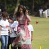 Le prince William et la duchesse de Cambridge, Catherine Kate Middleton au parc Oval Maidan à Bombay le 10 avril 2016