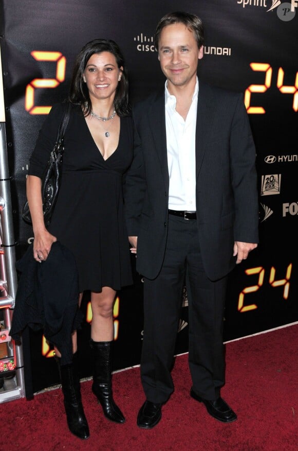 Chad Lowe et Kim Painter à une soirée organisée par la Fox, à Hollywood le 30 avril 2010