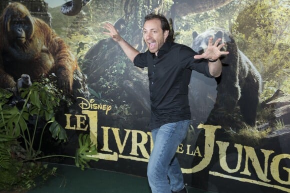 Philippe Candeloro - Avant-première du film "Le livre de la jungle" au cinéma Pathé Beaugrenelle à Paris, le 11 avril 2016. © Olivier Borde/Bestimage