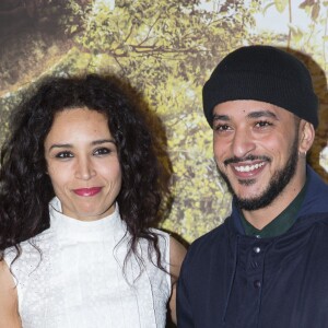 Aïda Touihri et Slimane (The Voice) - Avant-première du film "Le livre de la jungle" au cinéma Pathé Beaugrenelle à Paris, le 11 avril 2016. © Olivier Borde/Bestimage