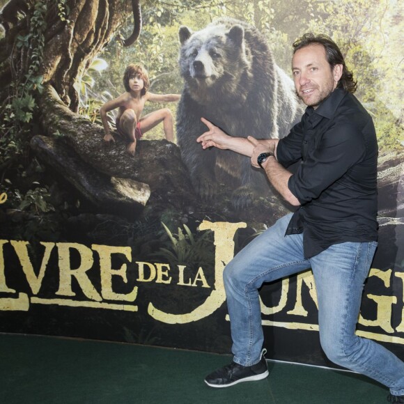 Philippe Candeloro - Avant-première du film "Le livre de la jungle" au cinéma Pathé Beaugrenelle à Paris, le 11 avril 2016. © Olivier Borde/Bestimage
