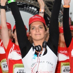 Laetitia Milot - Départ de la 19e édition "La Parisienne" à Paris le 13 septembre 2015.