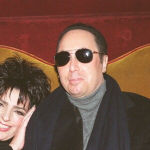 Liza Minnelli et David Gest à Paris, le 28 janvier 2002