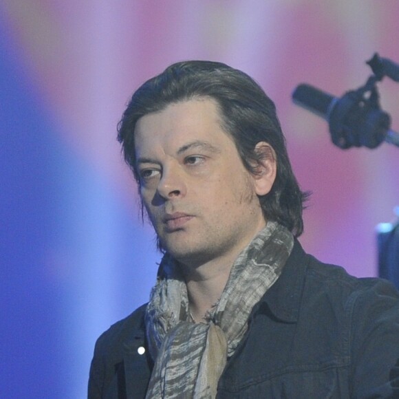 Benjamin Biolay lors de la 28e édition des Victoires de la Musique au Zénith de Paris le 8 février 2013
