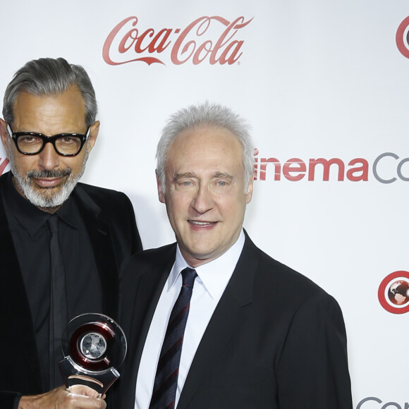 Jeff Goldblum, Brent Spiner à la soirée CinemaCon Big Screen Achievement Awards 2016 à l'hôtel The Colosseum of Caesars Palace à Las Vegas, le 14 avril 2016 © Mjt/AdMedia via Bestimage
