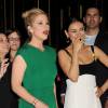 Mila Kunis et Christina Applegate à la soirée CinemaCon 2016 Big Screen Achievement Awards à Las Vegas, le 14 avril 2016.