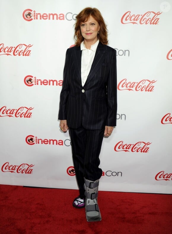 Susan Sarandon à la soirée CinemaCon 2016 Big Screen Achievement Awards à Las Vegas, le 14 avril 2016.