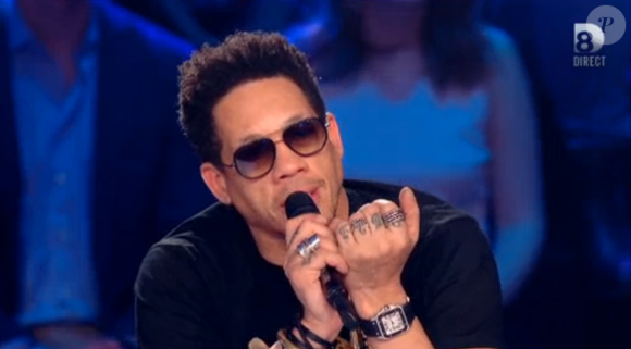 JoeyStarr, dans Nouvelle Star 2016 sur D8, le mardi 5 avril 2016.