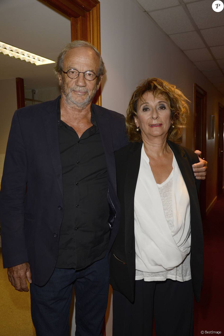 Patrick Chesnais et sa femme Josiane Stoléru Générale de la pièce de