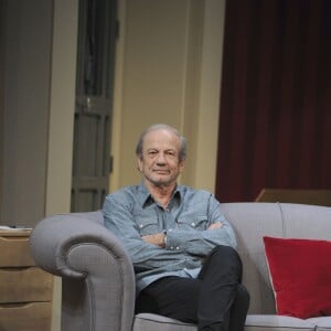 Patrick Chesnais - Filage de la pièce de théâtre "Une famille modèle" au Théâtre Montparnasse à Paris le 19 janvier 2016. © Coadic Guirec/Bestimage