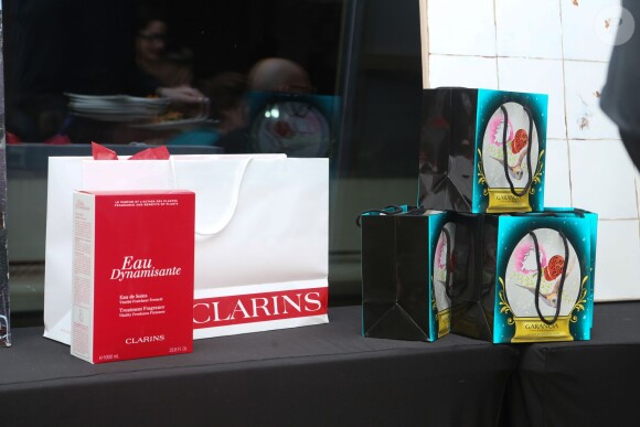 Exclusif - Cadeaux - Gala de charité au profit de l'association "Endofrance" qui lutte contre l'endométriose au Pavillon Royal à Paris le 7 avril 2016. © CVS/Bestimage