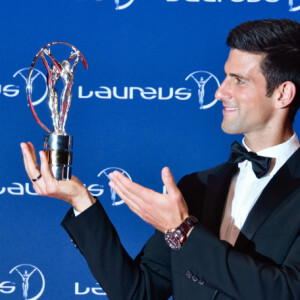 Novak Djokovic - Célébrités lors du "Laureus World Sports Awards 2016" à Berlin le 18 Avril 2016.18/04/2016 - Berlin