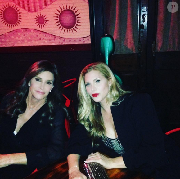 Candis Cayne a publié une photo d'elle avec sa meilleure amie Caitlyn Jenner sur sa page Instagram au mois d'avril 2016.