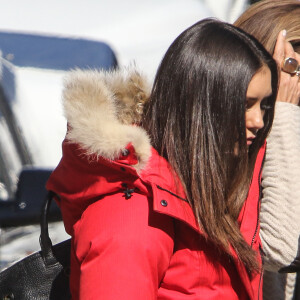 Exclusif - Nina Dobrev sur le tournage de "xXx - The Return of Xander Cage" à Toronto, Canada, le 6 avril 2016.