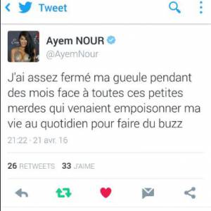 Ayem Nour critique Nehuda des "Anges 8" sur Twitter