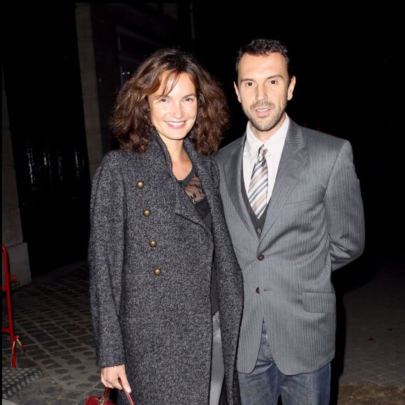 Gérald de Palmas et son épouse Gwen en 2010.
