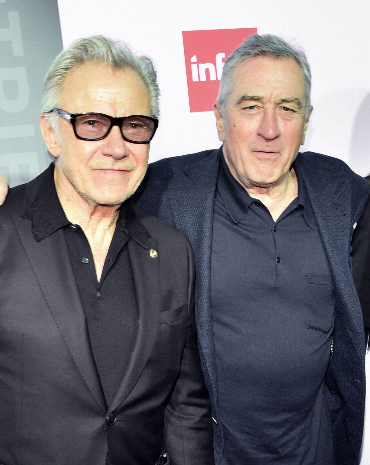Photo Harvey Keitel et Robert De Niro Soirée du 40e anniversaire du