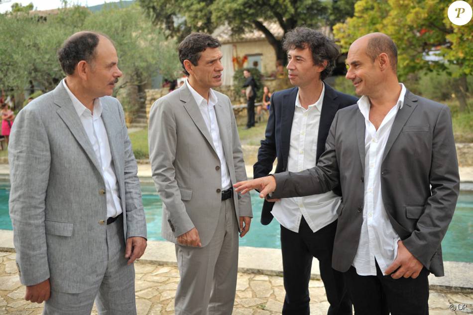 Jean-Pierre Darroussin, Marc Lavoine, Eric Elmosnino et Bernard Campan