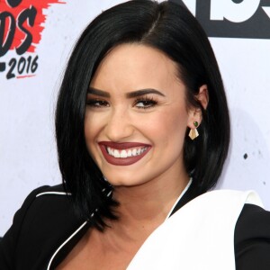 Demi Lovato à la soirée des iHeartRadio Music Awards à Inglewood, le 3 avril 2016.