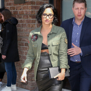 Demi Lovato à New York le 22 mars 2016.