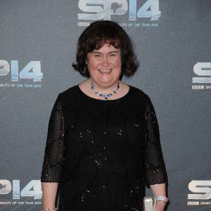 Susan Boyle à la Soirée "BBC Sports Personality of the Year" à Glasgow en Ecosse le 14 décembre 214.