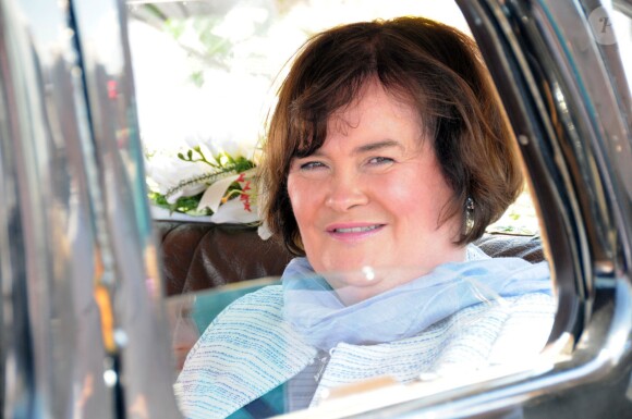 Susan Boyle participe a la fete locale de la ville de Blackburn au Royaume Uni le 8 juin 2013