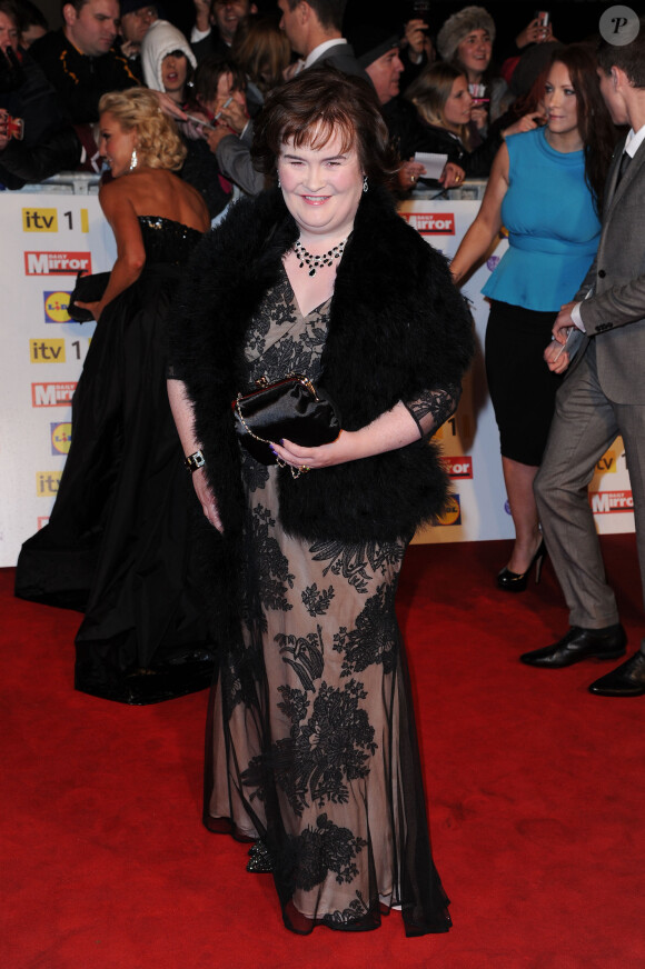 Susan Boyle - Soiree 'Pride of Britain Award' a Londres le 29 Octobre 2012.