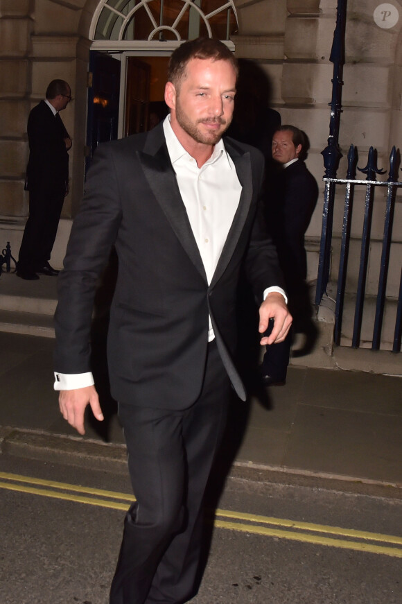 Thomas Gross à la Soirée de pré-mariage de Nicky Hilton et James Rothschild au manoir Spencer House à Londres. Le 9 juillet 2015