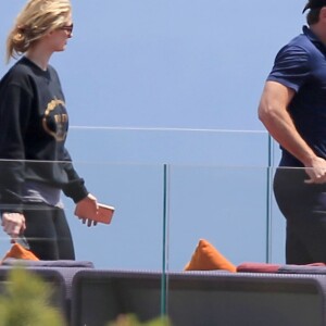 Exclusif - Paris Hilton et son nouveau compagnon Thomas Gross sont en vacances à Ibiza, le 25 mai 2015.