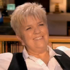 La comédienne Mimie Mathy, interviewée dans l'émission Ma Vie en Super 8 sur D8.