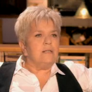 Mimie Mathy, dans l'émission Ma Vie en Super 8 sur D8.