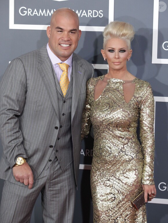 Tito Ortiz et Jenna Jameson  à la  55eme ceremonie des Grammy Awards a Los Angeles le 10 Fevrier 2013. Grammy Awards 2013 at Staples Center, Los Angeles, CA on February 10, 2013.10/02/2013 - Los Angeles