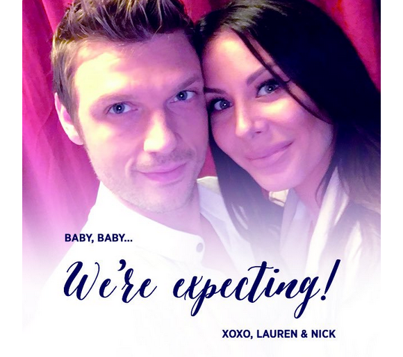 En octobre 2015, Nick Carter et son épouse Lauren officialisaient l'arrivée prochaine de leur premier enfant.