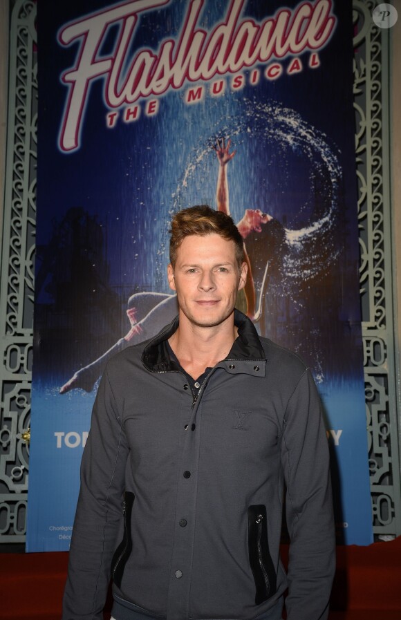 Matthieu Delormeau - Générale de la comédie musicale "Flashdance" au théâtre du gymnase à Paris, le 20 octobre 2014.20/10/2014 - Paris