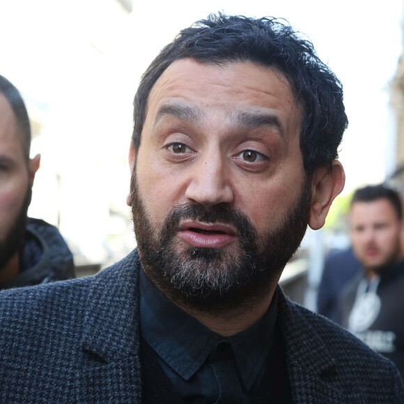 Cyril Hanouna - Arrivées des people à la radio Europe1 à Paris le 14 avril 2016.
