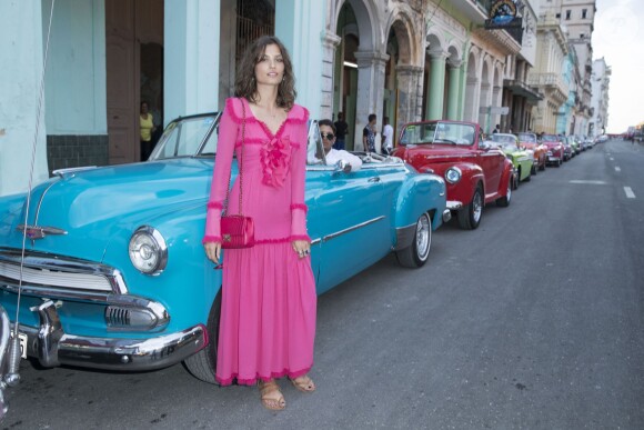 Alma Jodorowsky - Defilé Croisière Chanel à La Havane à Cuba, le 3 mai 2016. © Olivier Borde/Bestimage