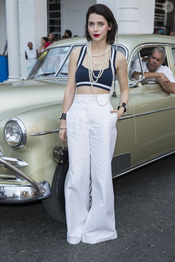 Tessa Ia - Defilé Croisière Chanel à La Havane à Cuba, le 3 mai 2016. © Olivier Borde/Bestimage