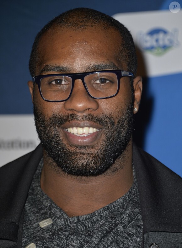 Teddy Riner - Soirée de remise des Trophées aux médaillés mondiaux de 2015 à l'occasion des 70 ans de l'INSEP, en présence des grands noms du sport français à la Halle Maigrot de l'INSEP à Paris, le 9 décembre 2015. © Veeren/Bestimage