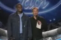 Rickey Smith lors de son élimination dans la deuxième saison d'American Idol. Vidéo publiée sur Youtube, le 5 avril 2009