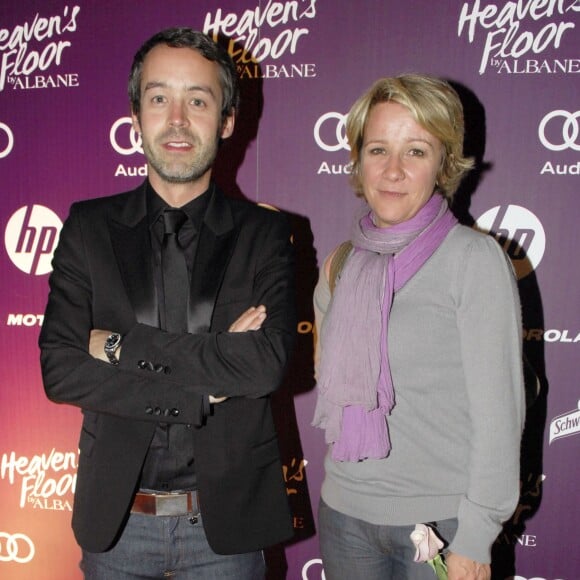 YANN BARTHES ET ARIANE MASSENET - SOIREE HEAVEN'S FLOOR BY ALBANE - 63 EME FESTIVAL DU FILM DE CANNES 2010