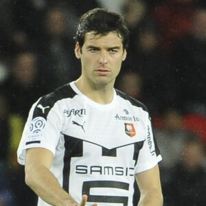 Yoann Gourcuff - Match de football de la 36ème journée de Ligue 1, qui opposait le PSG au Stade Rennais (4-0) au Parc des Princes le 29 avril 2016