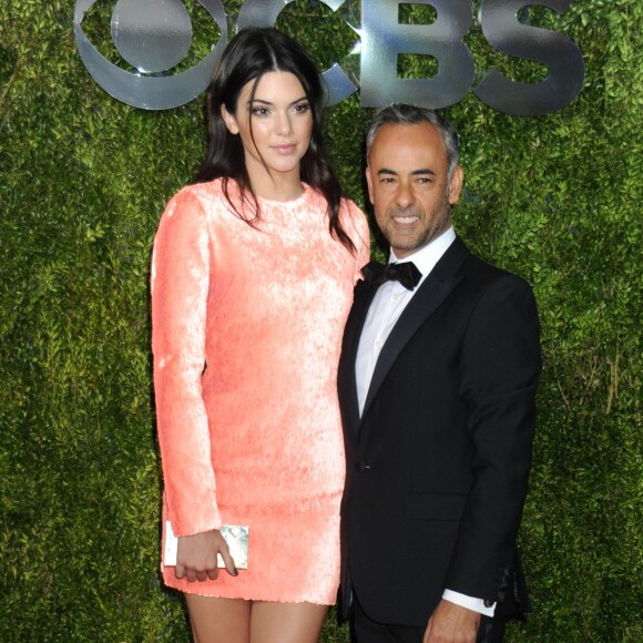 Kendall Jenner et Francisco Costa - 69ème cérémonie des Tony Awards à New York le 7 juin 2015.