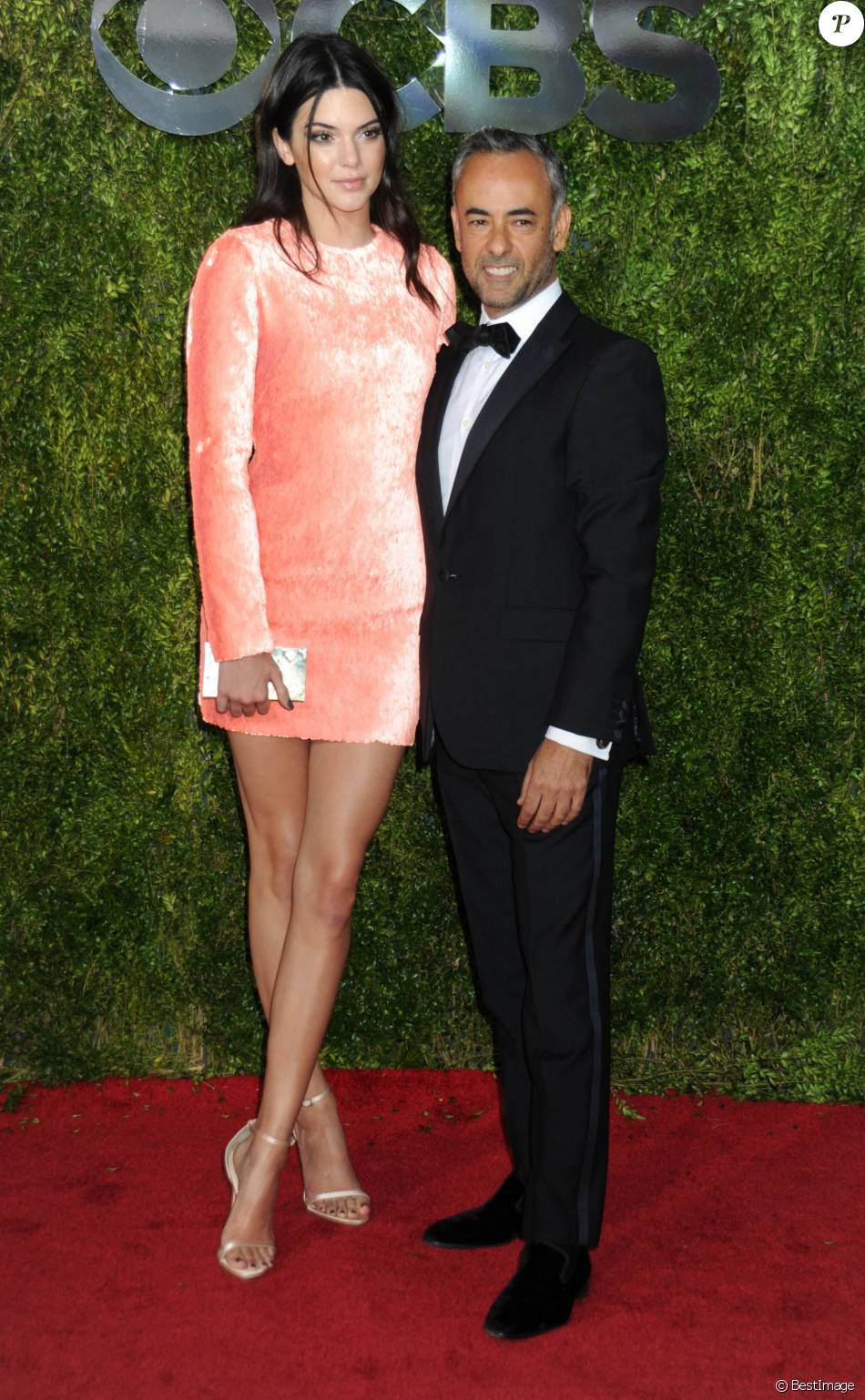 Kendall Jenner et Francisco Costa - 69ème cérémonie des Tony Awards à