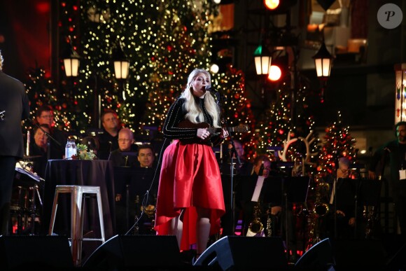 Meghan Trainor à l'événement "The Grove Christmas" à Los Angeles le 14 novembre 2015.