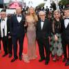 Vittorio Storaro, Corey Stoll, Blake Lively, Woody Allen, Kristen Stewart et Jesse Eisenberg - Montée des marches du film Café Society pour l'ouverture du Festival de Cannes le 11 mai 2016