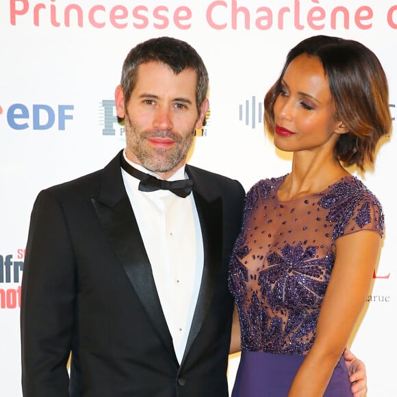 Exclusif - Jalil Lespert et sa compagne Sonia Rolland - Soirée de Gala "Africa on the Rock" de l'AMREF Flying Doctors en partenariat avec la Fondation Princesse Charlène de Monaco à l'hôtel de Paris, le 17 octobre 2015 à Monaco. © Bruno Bebert / Olivier Huitel / Pool Restreint / Bestimage